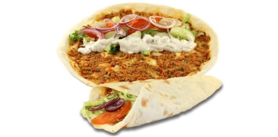 Lahmacun met sla